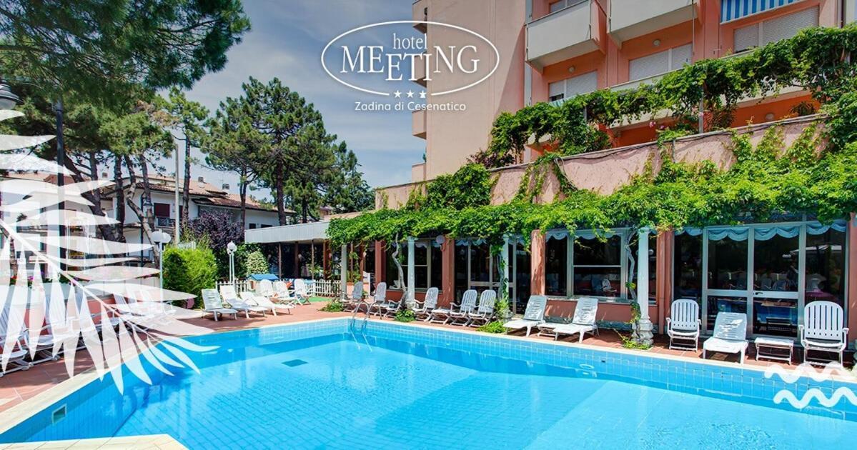 Hotel Meeting Чезенатико Экстерьер фото